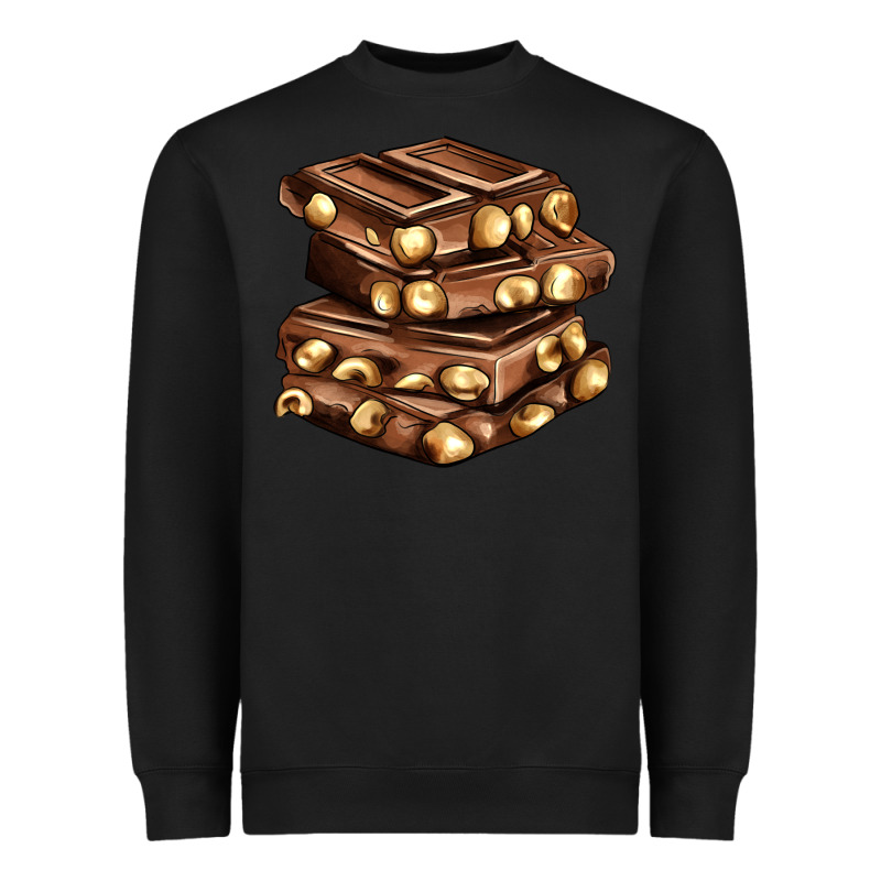Nut And Chocolate Heavyweight Sweatshirt by AdoDesignShop | Teevron