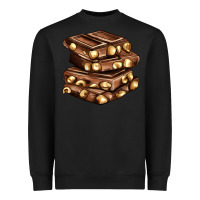Black nut and chocolate Heavyweight Sweatshirt - AdoDesignShop