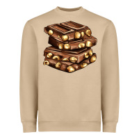 Mushroom nut and chocolate Heavyweight Sweatshirt - AdoDesignShop