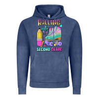 Vintage Denim rolling into second grade Vintage Hoodie - BundleAndBundleShop