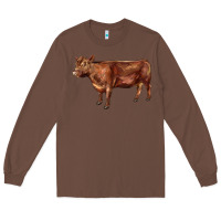 Chestnut red angus cow Long Sleeve Tee - LillyAllenDesigns