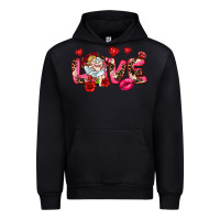 Black Love Valentine's Day Urban Hoodie - HowdyJamesFarm