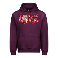 Mauve Wine Love Valentine's Day Urban Hoodie - HowdyJamesFarm
