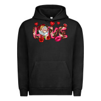 Pigment Black Love Valentine's Day Urban Hoodie - HowdyJamesFarm