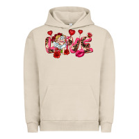 Pigment French Oak Love Valentine's Day Urban Hoodie - HowdyJamesFarm