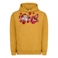 Pigment Peanut Butter Love Valentine's Day Urban Hoodie - HowdyJamesFarm