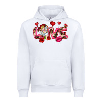 White Love Valentine's Day Urban Hoodie - HowdyJamesFarm
