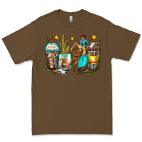 Cacao cowboy coffee cups Premium Tee - Zillion Design Studio