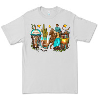 Dove Grey cowboy coffee cups Premium Tee - Zillion Design Studio