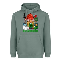 Sage cashier  life gnome Heavyweight Hoodie - BarkalooDesign
