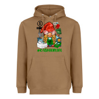 Toasted Coconut cashier  life gnome Heavyweight Hoodie - BarkalooDesign