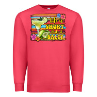 Cardinal life is short make it salty Premium Sweatshirt - Jasminsmagicworld