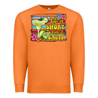 Carrot life is short make it salty Premium Sweatshirt - Jasminsmagicworld