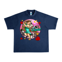 Navy cupid with arrows and stars Urban Heavy Tee - AdoDesignShop