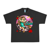Pigment Black cupid with arrows and stars Urban Heavy Tee - AdoDesignShop