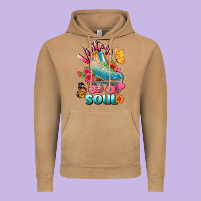 Vintage Soul Vintage Hoodie Designed By Bundleandbundleshop