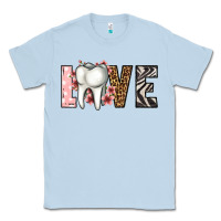 Dusty Blue love dentist life Classic Tee - Jasminsmagicworld