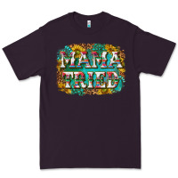 Plum western mama tried with sunflowers and gemstone Premium Tee - texasbilliewilder