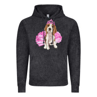 Balerina Beagle With Tutu Vintage Hoodie | Teevron