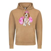Vintage Camel balerina beagle with tutu Vintage Hoodie - RanaPortraitStore
