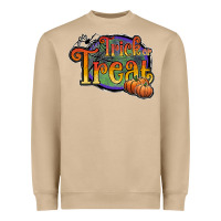 Mushroom trick or treat black Heavyweight Sweatshirt - JahusDesignShop