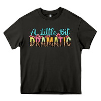 Asphalt a little bit dramatic Heavy Core Tee - Zillion Design Studio