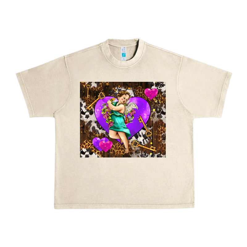Cupid And Heart Urban Heavy Tee by AdoDesignShop | Teevron