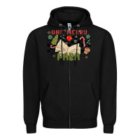 Black one merry para Zipper Hoodie - MaliasSmallBusiness