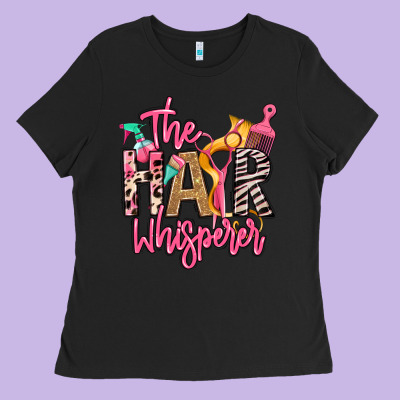 Ladies Tee the hair whisperer