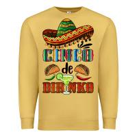 Antique Gold cinco de dirinko sombrero Premium Sweatshirt - BarkalooDesign