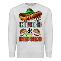 Dove Grey cinco de dirinko sombrero Premium Sweatshirt - BarkalooDesign