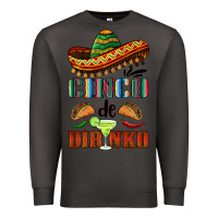 Smoke cinco de dirinko sombrero Premium Sweatshirt - BarkalooDesign
