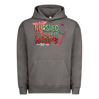 Pigment Tornado cowgirl nursing is a work of heart Urban Hoodie - CowGirlArtShop