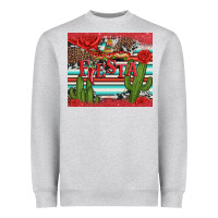 Heather Grey fiesta with pepper Heavyweight Sweatshirt - Artiststas