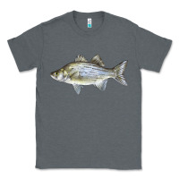 White Bass Fish Illustrations Classic Tee | Teevron