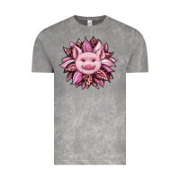 Cloud Rock sunflower leopard Vintage Tee - JahusDesignShop