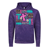 Cloud Purple faith with cross Vintage Hoodie - AdoDesignShop