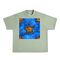 Oil Green 4th of july leopard stars seamless pattern Urban Heavy Tee - BundleAndBundleShop