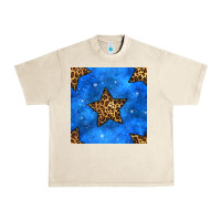 Sandshell 4th of july leopard stars seamless pattern Urban Heavy Tee - BundleAndBundleShop