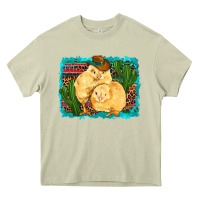 Mossy western cowboy chicks cactus coop animals  leopard serape turquoise Heavy Core Tee - Artiststas