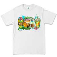 White alligator coffee cups Premium Tee - Zillion Design Studio