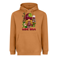 Meerkat vine diva  gnome Heavyweight Hoodie - BarkalooDesign