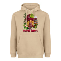 Mushroom vine diva  gnome Heavyweight Hoodie - BarkalooDesign