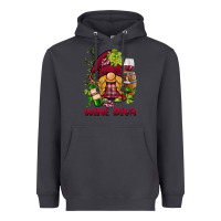 Smoke vine diva  gnome Heavyweight Hoodie - BarkalooDesign