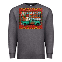 Charcoal Heather merry christmas farm truck tumbler Premium Sweatshirt - Jasminsmagicworld