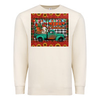 Sandshell merry christmas farm truck tumbler Premium Sweatshirt - Jasminsmagicworld
