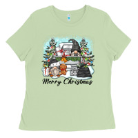 Matcha merry christmas gnomes Ladies Tee - Zillion Design Studio
