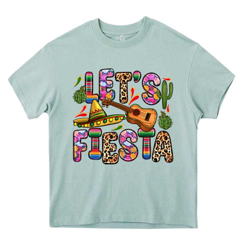 Let S Fiesta Heavy Core Tee by Zillion Design Studio | Teevron