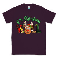 Plum it's christmas y'all reindeer Classic Tee - Jasminsmagicworld