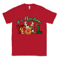 Red it's christmas y'all reindeer Classic Tee - Jasminsmagicworld